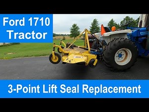 Replacing a Ford Tractor 3-Point Lift Cylinder Seal | Ford 1710 | Man About Home