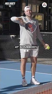 Jack Sock’s Favorite Aggressive Kitchen Trick for Pickleball