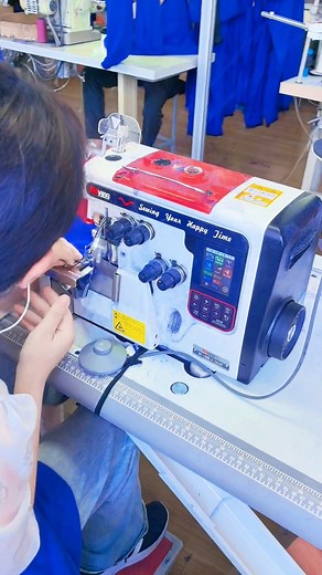 427K views · 3.5K reactions | i 9 series new intelligent overlock sewing machine. Keep going ! Tested the quality in different Chinese garments factory #sewing #ovelock | Milly Pan | Facebook