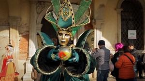 16K views · 121 reactions | Whether you're people watching in St. Mark's Square or grabbing a hand-made mask to join in on the fun, Carnival of Venice makes for a magical February experience. "The costumes are fantastic and the atmosphere is brilliant. So glad I have been fortunate to see this." | Tripadvisor | Facebook