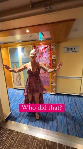 Upside down pineapple? What does that mean?😂 #cruise #vlog