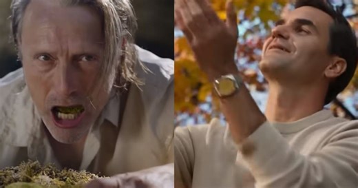 Insolite. Roger Federer et Mads Mikkelsen incontrôlables lors du tournage d'une pub pour Suisse Tourisme