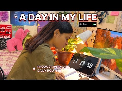My 4:00 AM Study Routine | UPSC Study Vlog | Life of UPSC Aspirant 📚⏱️#upsc