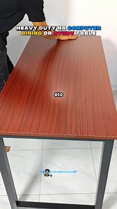 5K views · 27 reactions | Computer, dining, working, study table #computertable #workingtable #heavydutytable #diningtable #laminated #tubular #tit0bill | Tito Bill | Facebook