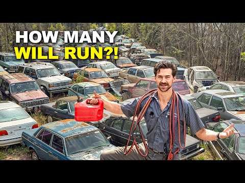 200+ Rare Abandoned Cars… Most Haven’t Run in DECADES