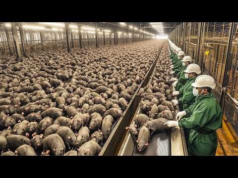 Over 3,000 Tons of Rat Meat Eaten Every Year – The Booming Rat Farming Industry in Asia!