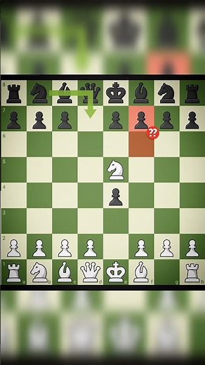 Checkmate in 6 Moves😱#chess