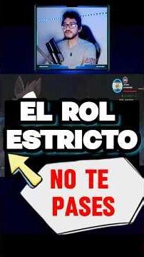 CUIDADO con el ROL ESTRICTO en #GTASAMP