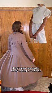 Why were shoulder pads in… pajamas?! #vintage #1980sfashion #1980sstyle #shoulderpads | Gabi's Vintage