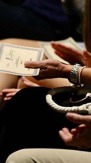 At the conclusion of the Awards Assembly, Head of School Ms. Devine shared the story of Gabrielle Andersen-Scheiss, the 1984 Olympic marathon runner who finished her race despite exhaustion and doubt. She reminded students that their greatest victories aren’t measured in medals or recognition, but character, faith, and perseverance. Their effort, growth, and inner pride matter more than any applause. #rosarianacademy #foundationforlife | Rosarian Academy