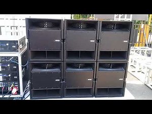 Subwofer & Line Array NEXO Sound System SMEX 4-5-2018 Surabaya