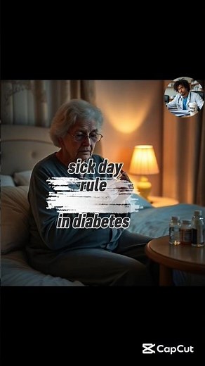 sick day rules in diabetes #shortsfeed #ytviral #diabetes