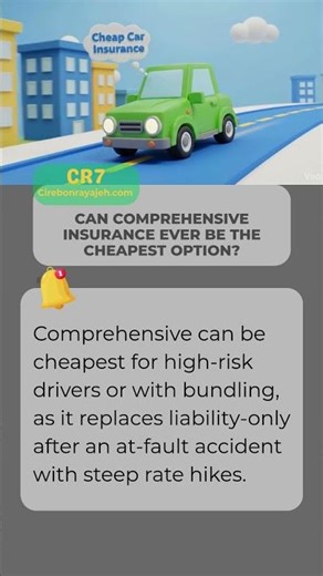 When Is Comprehensive Insurance Cheapest?