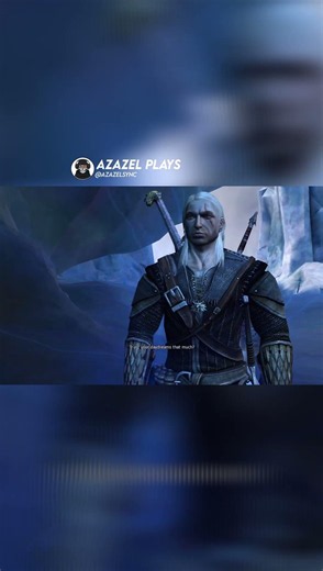 Geralt & The Grand Master's Tense Exchange 🗣️🔥😱 | Witcher 1 #shorts