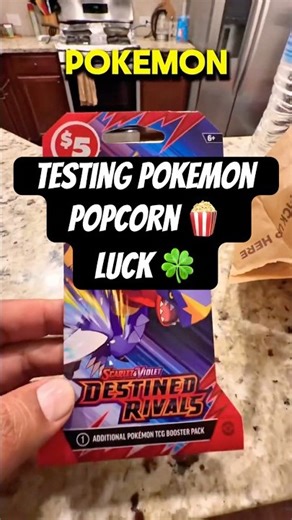 Testing Popcorn Pokemon Pull Luck! 🍿