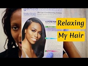 Relaxing My Hair | Gentle Treatment Hair Relaxer
