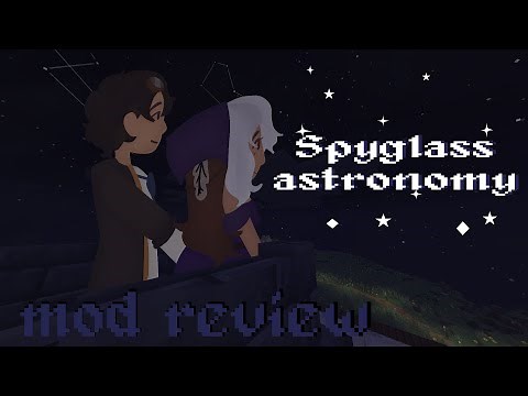 Spyglass Astronomy [Minecraft Mod Review]