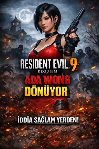 Resident Evil 9 DLC’de Ada Wong Mu Geliyor? #residentevilrequiem , #adawong ,#capcom ,#shorts