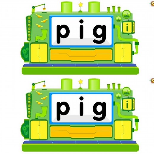 4.0X Starfall aeiou cap web pig box cub capcutolodeon