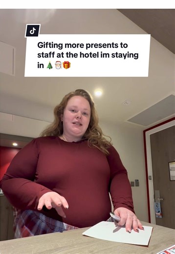 Gifting Christmas Presents to Hotel Staff