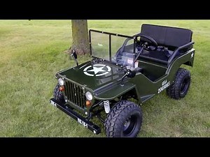 Mini jeep Mini Truck Lifted Style Mini Golf Cart For Sale