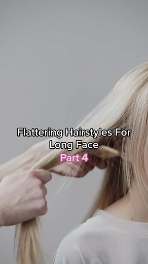Hairstyles for long face! | curtain bangs