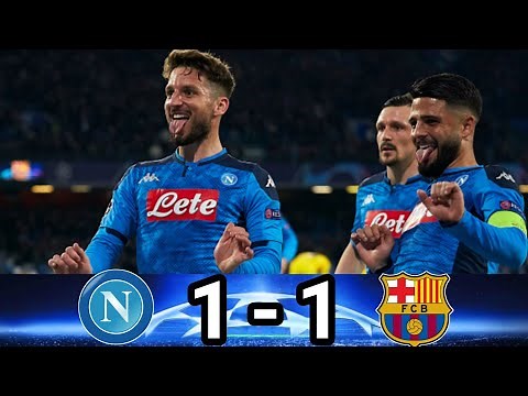 Napoli vs Barcelona 1-1 ● UCL 2020 ● Extended highlights & Goals