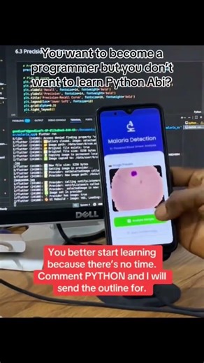 If you want to become a programmer in 3 months start learning python. #python #ml #coding