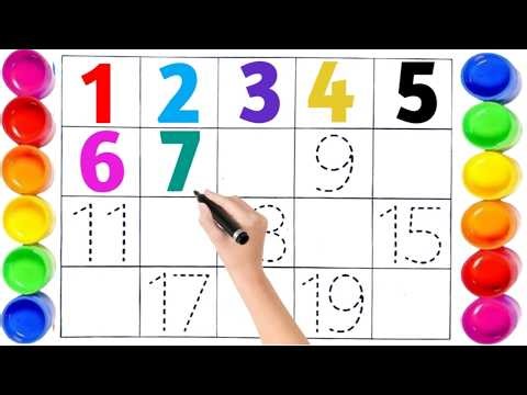 learning numbers,toddler learning video,one two three four,counting numbers for kids,123 counting,12