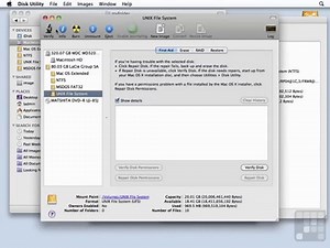 Mac OS X Tutorial - Using the Apple Disk Utility