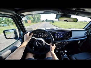 2024 Jeep Wrangler 2-Door Sport S | POV Walkaround and Test Drive ASMR