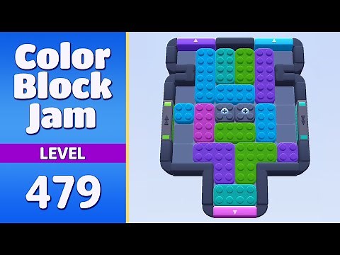 Color Block Jam Level 479 | Every Puzzle Solved! 🎯