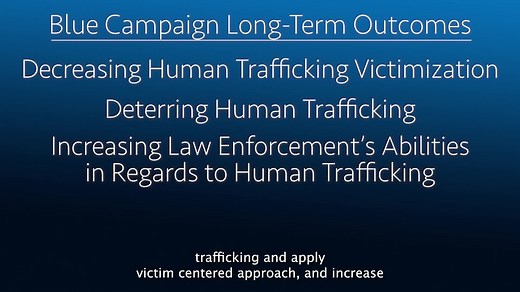 2K views · 99 reactions | The U.S. Department of Homeland Security Blue Campaign is a public awareness campaign designed to educate law enforcement, community partners, frontline employees, and the public on how to recognize & respond to suspected human trafficking. Learn more about the Blue Campaign from Program Manager, Brandi B. ⬇️ | Department of Homeland Security | Facebook
