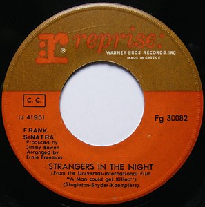 Frank Sinatra - Strangers In The Night / Oh, You Crazy Moon