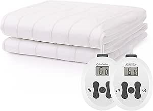 Sunbeam Restful Heated Mattress Pad - King (White)