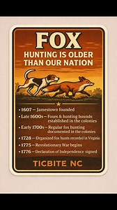 Fox Hunting Is Older Than Our Nation Long before there was a United States of America, there were hounds in the woods. Fox hunting did not arrive here as a modern sport or a controversial pastime—it came with the earliest European settlers and took root in the American colonies more than a century before independence. To understand the tradition, you have to understand the timeline. A Colonial Practice, Not a Modern Invention English settlers brought fox-hunting traditions to North America in th