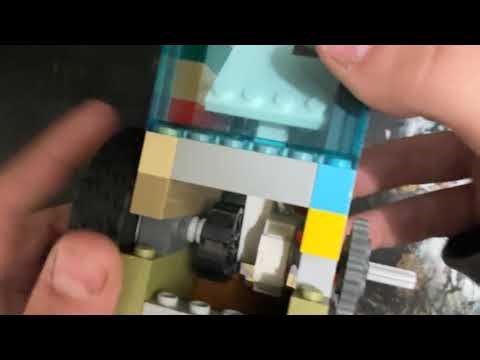 Lego butterfly vacuum engine