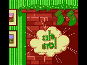 Home Alone for NES Game Over screen differences