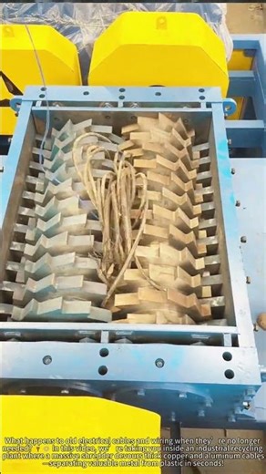 SHREDDING 2,000 lbs of Cable with This Monster Machine! ⚡