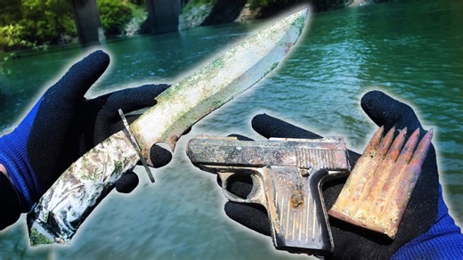 I found a gun while scuba diving! 😲