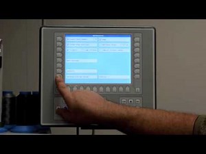 ZSK Machine Loading a DST into the T8 Controller