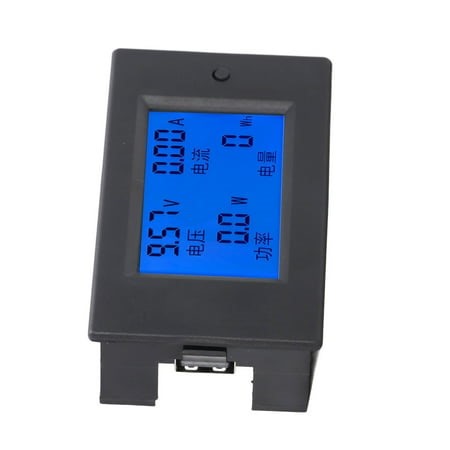 Battery Monitor Meter 6.5-100V 100A Splitter Digital Display Capacity Voltage Current Meter with Shunt for Electric Vehicle - Walmart.ca