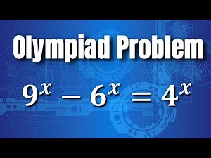 How to Solve 9^x-6^x=4^x?