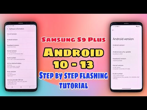 Samsung S9+ Android 13 Update! 🚀 (Step-by-Step Custom ROM Tutorial)