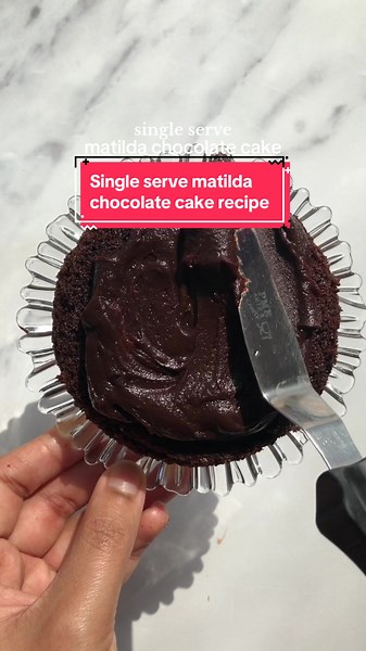 Single Serve Matilda Chocolate Cake Recipe