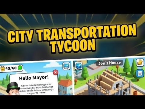 🔥City Transportation Tycoon LIVE | Build Mega City Roads
