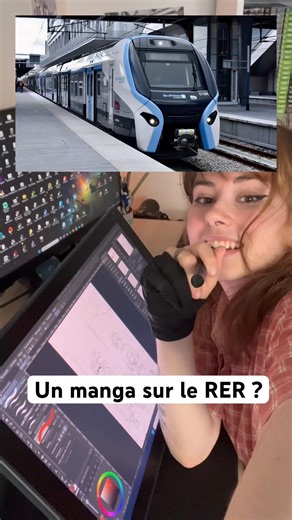 tutututulut anyway the RER jsp #art #manga #ratp #paris #drawing #anime #fyp #fy #foryou #rer