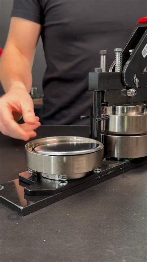 Custom coaster made with MPRO 3.5" Manual Press This machine is perfect for coasters, pins, ornaments and big magnets What would you make if you had one? | MPRO