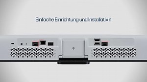 Poly Studio V12 – USB Videobar mit 20MP Kamera & 120° Weitwinkel, All-in-One Konferenzlösung mit Mikrofon & Lautsprecher, Für kleine Meetingräume, Kompatibel mit Zoom, Teams & mehr