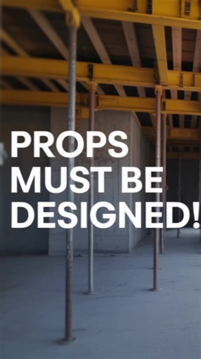 Formwork failure starts with poor prop design. This system was calculated before fixing not guessed. #Formwork #ConstructionEngineering #CivilEngineering #SiteEngineering #StructuralEngineering